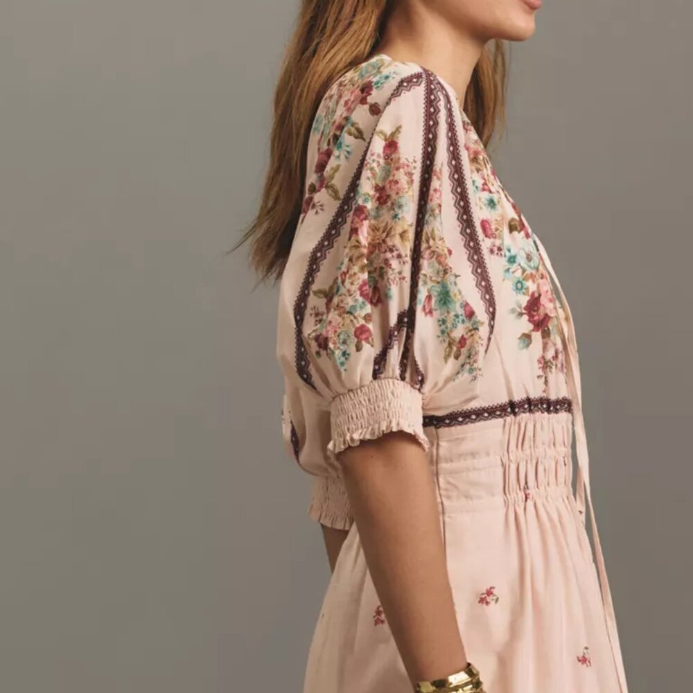 Anthropologie The Somerset Maxi Dress: Puff-Sleeve Edition - Picture 6 of 8